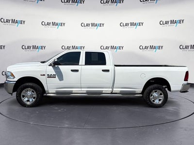 2018 RAM 3500 Tradesman Crew Cab 4x4 8' Box